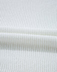 Solid Short Sleeve Side Slit Sweater Tee