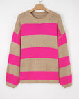 Florence Block Drop Shoulder PLUS Sweater