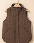Evelyn Zip Up Winter Vest