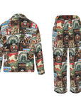 Baha Ranch Colores De Mexico Destination Mexico Satin Pajamas