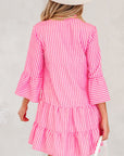 Oaklynn Tiered Flowy Mini Dress