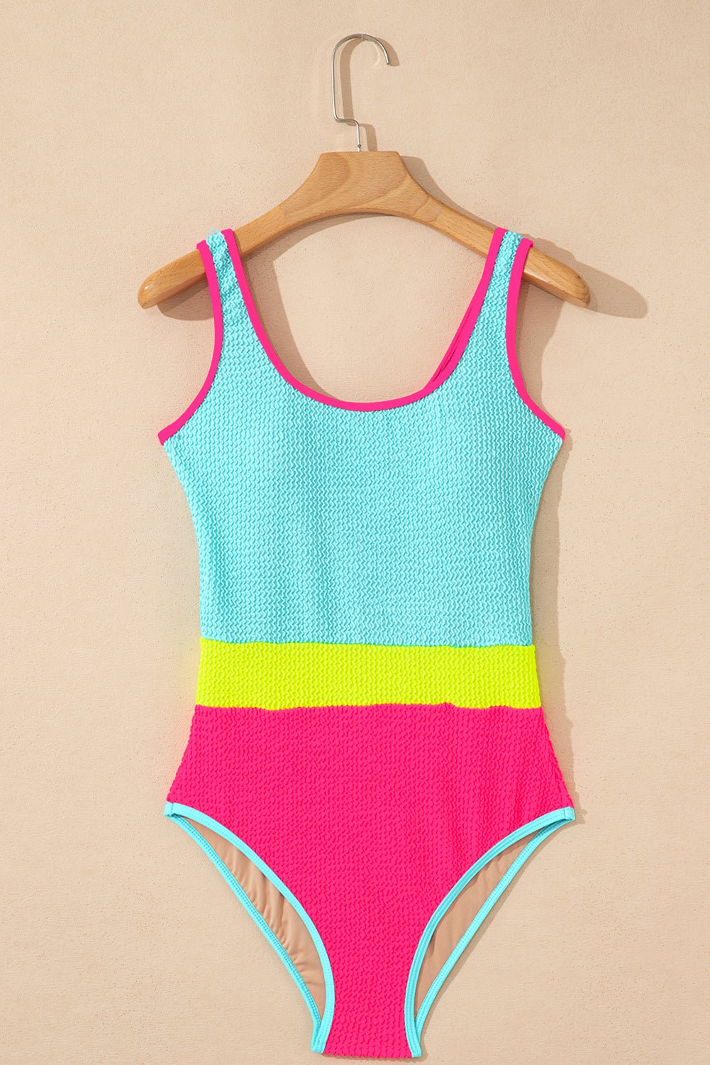 Hanna Patchwork One Piece Swimsuit