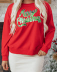 Amelia Drop Shoulder Loose Sweatshirt