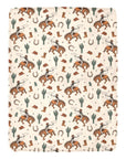 Rodeo Cowboy Throw Blanket Ultra-Soft Micro Fleece Blanket 60" x 80" Made in America