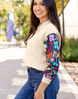 Camille Drop Shoulder Knit Top