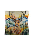 Watercolor Buck Hunting Pillow Case Made In America