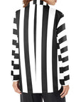 Baha Ranch BeetleJuice Prison Stripe Blazer Women's