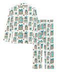 Baha Ranch Turquoise Christmas Presents Women's Western Pajamas