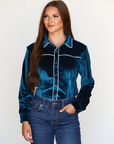 DEEP SEA VELVET PERFORMANCE RODEO SHIRT