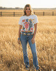 Desert Bloom Howdy Graphic Tee