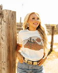 Desert Cactus Scene Graphic Tee
