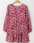Georgina Balloon Sleeve Relaxed PLUS Dress