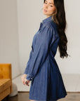 Zoe Flared Mini Dress