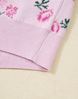 Sophia Drop Shoulder Cropped Sweater