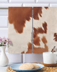 Cow Print Set of 2 Dish Towels made in America Kitchen Towels