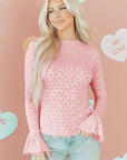 Emily Sleeve Mock Fitted Top