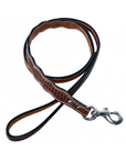 Medium Oil Leather leash 4' x 1" wide