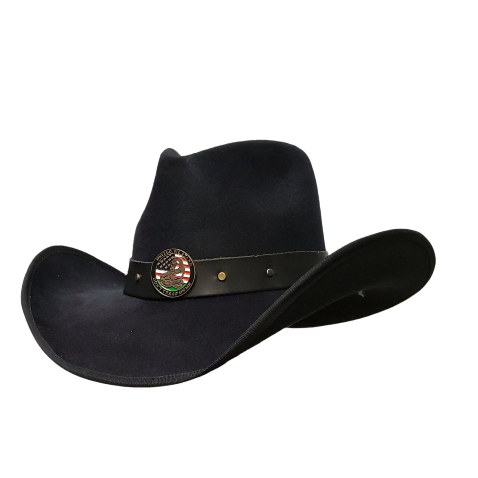DON'T TREAD ON ME BLACK COTTON