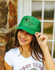Double Trouble Steer Skulls Trucker Hat