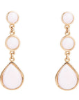 Drops of Pink Opal Earrings