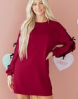 Priscilla Drop Shoulder Sweatshirt Dress
