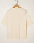 Hannah Flower Patched Loose Top