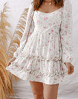 Lottie Detail Flared Mini Dress