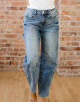 Milena Seam Detail Shift Jeans