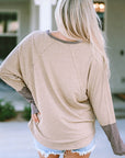 Octavia Batwing Sleeve Loose Top