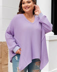 Rivka Exposed Seam Flowy PLUS Top