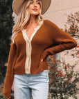 Gabriella Knit Neckline Short Cardigan