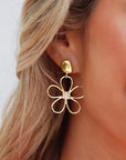 Kendall Pearl Decor Stud Earrings