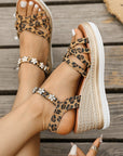 Lara Decor Strappy Wedge Sandals