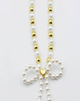 Audrey Bow necklace -clearance