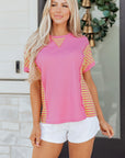 Wynter Patchwork Loose T Shirt