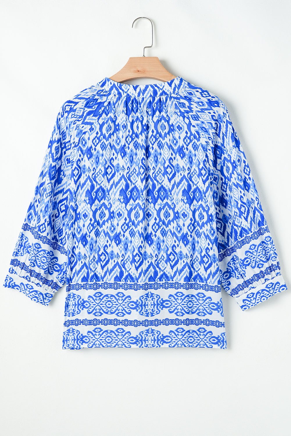 Anne 4 Sleeve Tied Blouse