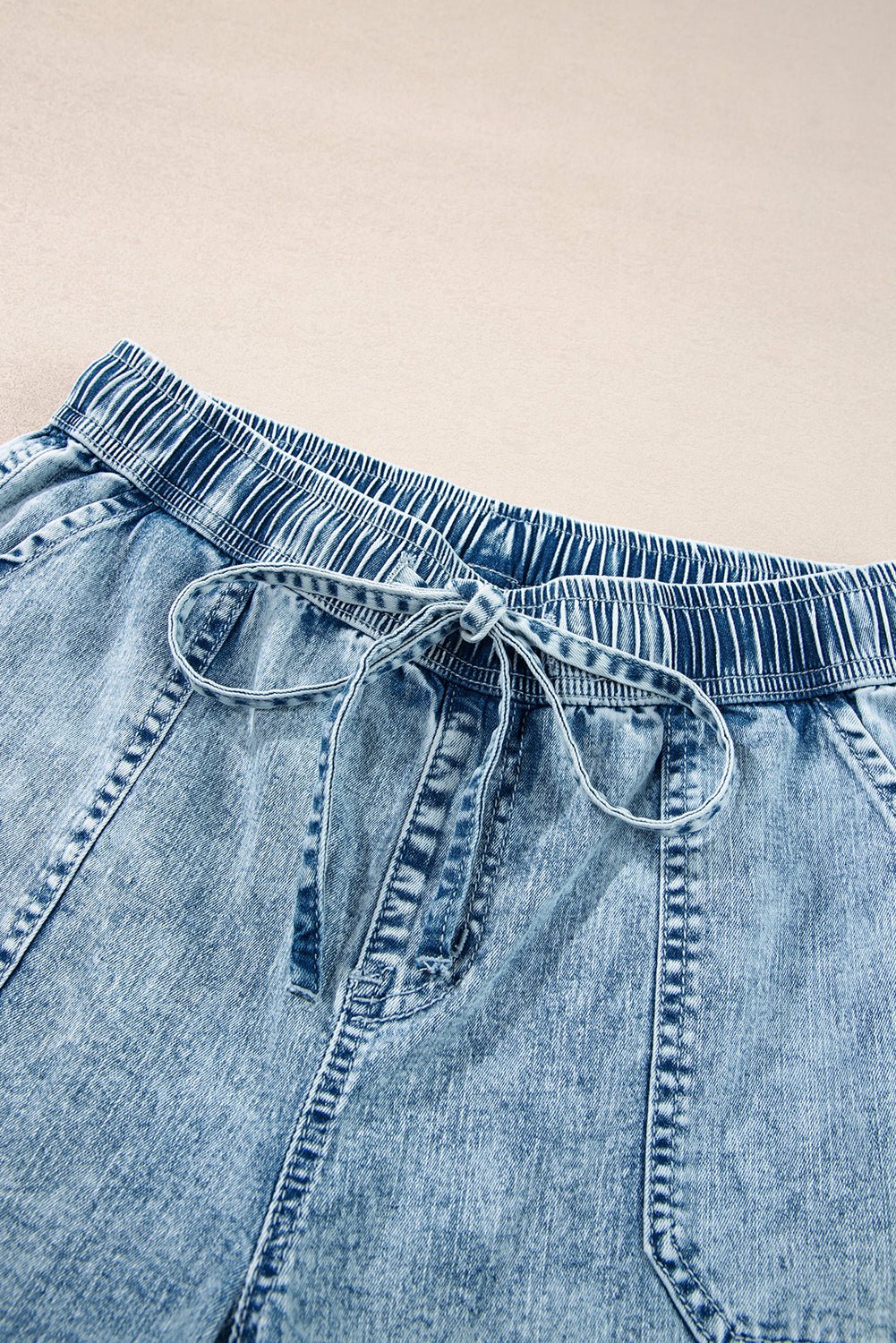 Yamileth Waistband Loose Straight Pants