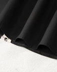 Estrella Flounce Sleeve Trim Blouse