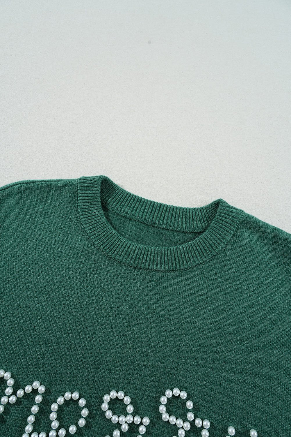 Aria Beaded Merry Casual Sweater