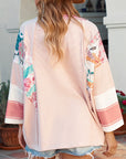 Abigail Block Patchwork Oversized Top