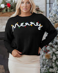 Darcy Christmas Drop Shoulder Sweater