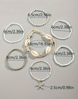 Ariya Seashell Beaded Bracelet Set