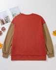 Ella Patchwork Drop Shoulder Pullover