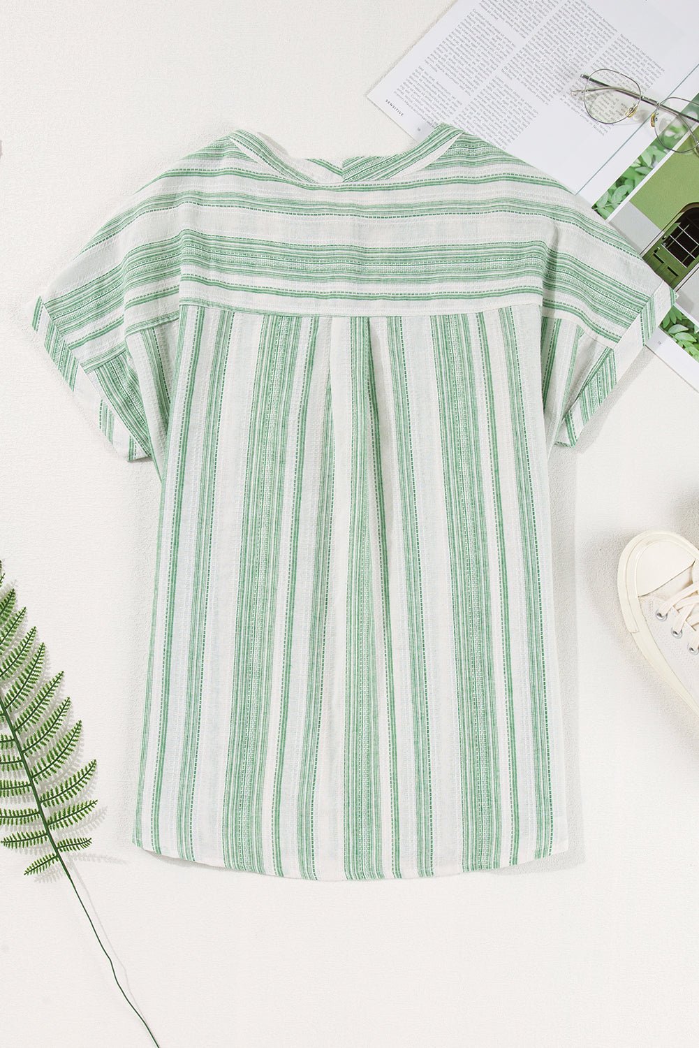 Rosemary Short Sleeve Casual Blouse