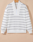 Skyler Print Drop Shoulder Long Sleeve Top