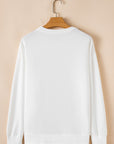 Saratris Drop Shoulder Oversized Sweatshirt