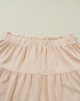 Millie Trim Boho Ruffled PLUS Shorts