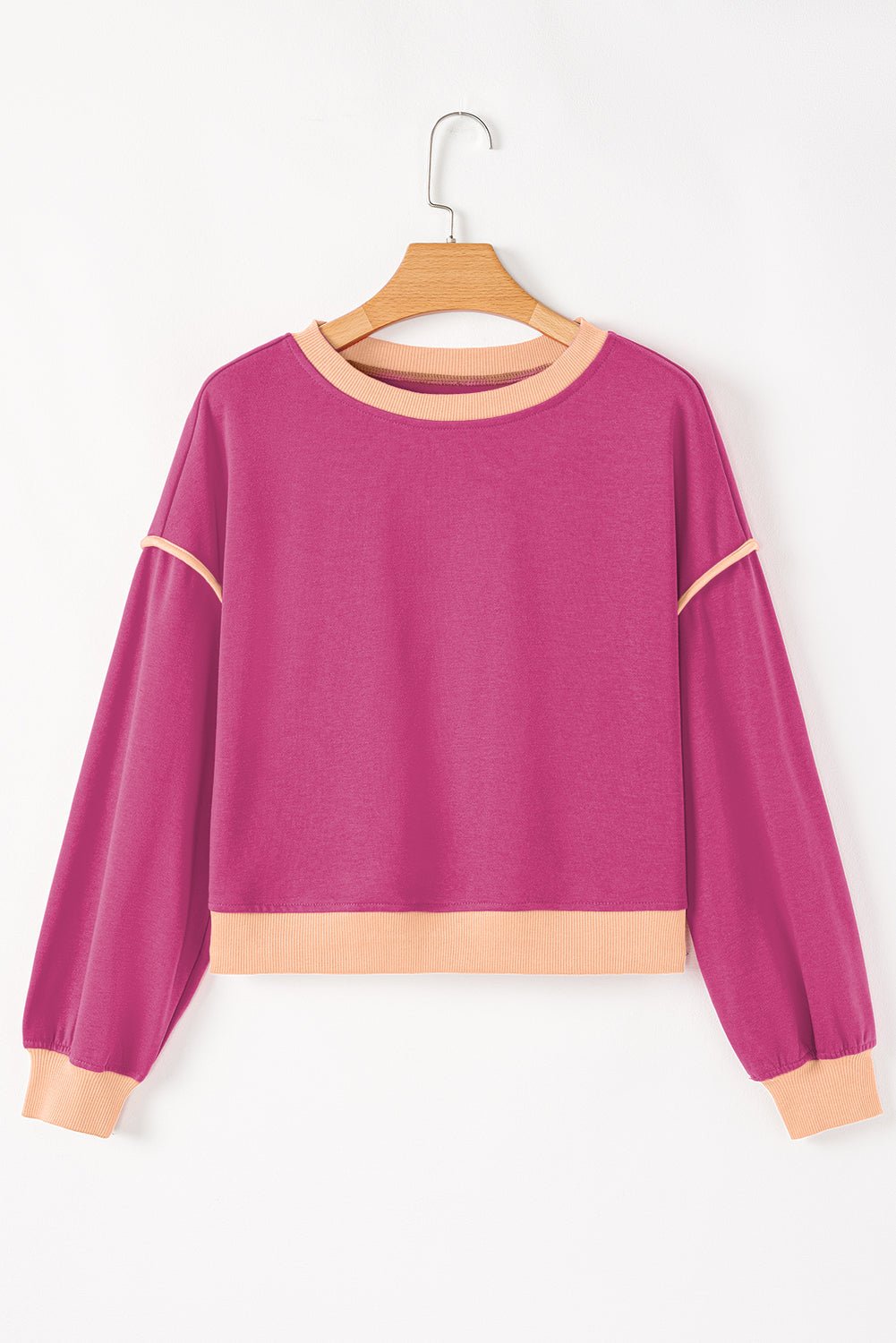 Violeta Loose Pullover and Lace-up Waist Skort Set