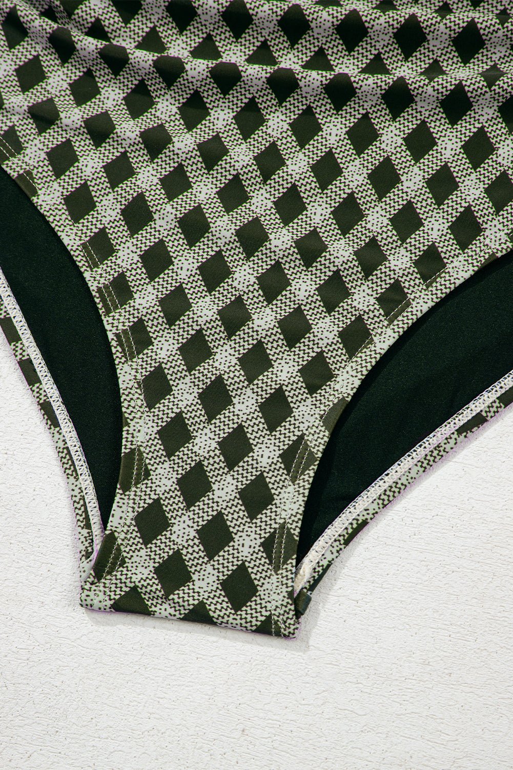 Sasha Patchwork High Waisted Bikini