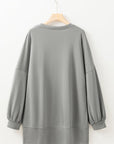 Sequin Happy Halloween Long Sleeve Top